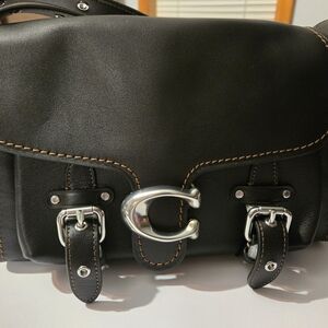 Coach AUTHENTIC Western Tabby Black Silver